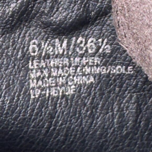 Lucky Brand Heylie Suede Combat Boots Brown / Grey Women's 6.5M - Picture 10 of 11